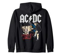 Oficial AC/DC Problem Child Distressed Artwork ACDC Rock Sudadera con Capucha