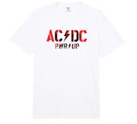 Oficial AC/DC PWRUP Logo Foto Rock and Roll Comfort Colors Adult Heavyweight T-Shirt