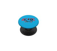 Oficial AC/DC PWRUP Logo Foto Rock and Roll PopSockets PopGrip Adhesivo