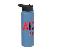 Oficial AC/DC PWRUP Logo Foto Rock and Roll Stainless Steel Insulated Water Bottle
