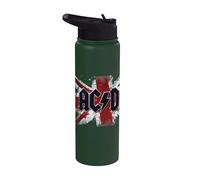 Oficial AC/DC Rock or Bust London Union Jack Stainless Steel Insulated Water Bottle