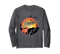 Oficial America The Band Hollywood Ball Frontier Manga Larga