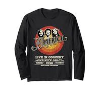 Oficial America The Band Live in Concert Black Manga Larga