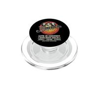 Oficial America The Band Live in Concert Black PopSockets PopGrip para MagSafe