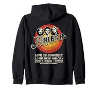 Oficial America The Band Live in Concert Black Sudadera con Capucha