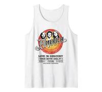 Oficial America The Band Live in Concert Light Camiseta sin Mangas