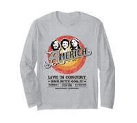 Oficial America The Band Live in Concert Light Manga Larga