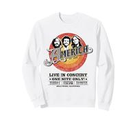 Oficial America The Band Live in Concert Light Sudadera