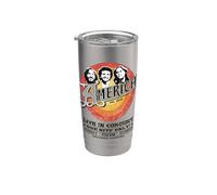 Oficial America the band Live in Concert Light Vaso térmico de acero inoxidable de doble pared