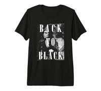 Oficial Amy Winehouse Back To Black Soul Music Camiseta Premium