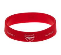 Oficial ARSENAL FC pulsera de silicona roja