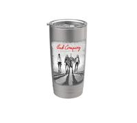 Oficial Bad Company Burning Sky Iconic Cover Vaso térmico de acero inoxidable de doble pared