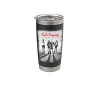 Oficial Bad Company Burning Sky Iconic Cover Vaso térmico de acero inoxidable de doble pared