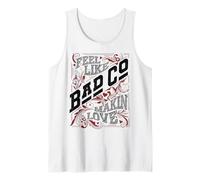 Oficial Bad Company Feel Like Makin Love Iconic Design Camiseta sin Mangas