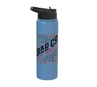 Oficial Bad Company Feel Like Makin Love Iconic Design Stainless Steel Insulated Water Bottle
