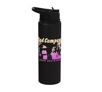 Oficial Bad Company Good Decisions Iconic Rock Design Stainless Steel Insulated Water Bottle