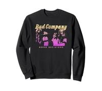 Oficial Bad Company Good Decisions Iconic Rock Design Sudadera