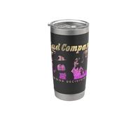 Oficial Bad Company Good Decisions Iconic Rock Design Vaso térmico de acero inoxidable de doble pared