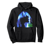 Oficial Billie Eilish Blue Portrait Outline Sudadera con Capucha