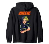 Oficial Billie Eilish Cartoon Billie Design Sudadera con Capucha