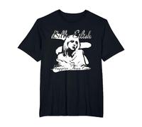 Oficial Billie Eilish Happier Than Ever Negro Camiseta, Hombre Tallas Grandes, Negro, 6X Alto