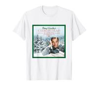 Oficial Bing Crosby Christmas Música Camiseta