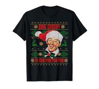 Oficial Bing Crosby Christmas Música FEA Navideña Camiseta