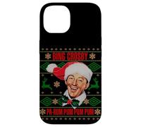 Oficial Bing Crosby Christmas Música FEA Navideña Carcasa para iPhone 14