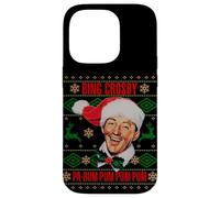 Oficial Bing Crosby Christmas Música FEA Navideña Carcasa para iPhone 14 Pro