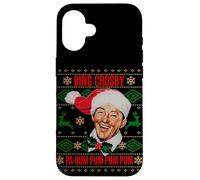 Oficial Bing Crosby Christmas Música FEA Navideña Carcasa para iPhone 16