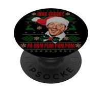 Oficial Bing Crosby Christmas Música FEA Navideña PopSockets PopGrip Adhesivo