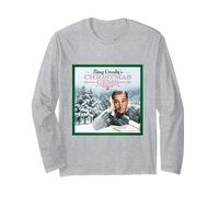Oficial Bing Crosby Christmas Música Manga Larga