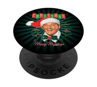 Oficial Bing Crosby Mantén la Calma Círculo Música PopSockets PopGrip Adhesivo
