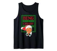 Oficial Bing Crosby Música Navidad Camiseta sin Mangas