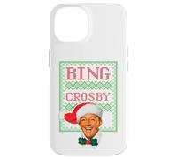 Oficial Bing Crosby Música Navidad Carcasa para iPhone 14