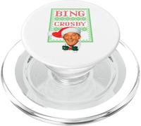 Oficial Bing Crosby Música Navidad PopSockets PopGrip para MagSafe