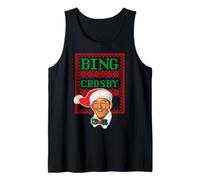 Oficial Bing Crosby Navidad música Camiseta sin Mangas