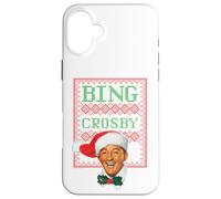 Oficial Bing Crosby Navidad música Carcasa para iPhone 16 Plus