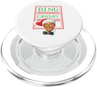 Oficial Bing Crosby Navidad música PopSockets PopGrip para MagSafe