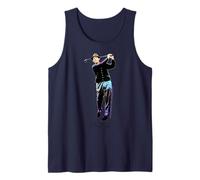 Oficial Bing Crosby Pro Golf Swing Black Camiseta sin Mangas