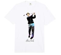 Oficial Bing Crosby Pro Golf Swing Black Comfort Colors Adult Heavyweight T-Shirt