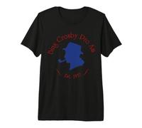 Oficial Bing Crosby Silhouette Pro Golf Red and Blue Camiseta Premium