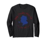 Oficial Bing Crosby Silhouette Pro Golf Red and Blue Manga Larga