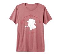 Oficial Bing Crosby Silhouette Pro Golf Red and White Camiseta Premium