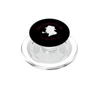 Oficial Bing Crosby Silhouette Pro Golf Red and White PopSockets PopGrip para MagSafe