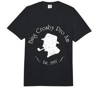 Oficial Bing Crosby Silhouette Pro Golf White Comfort Colors Adult Heavyweight T-Shirt