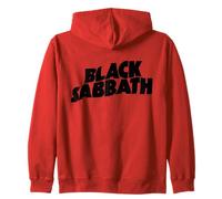 Oficial Black Sabbath Logo Heavy Metal Retro Vintage Band Sudadera con Capucha