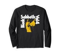 Oficial Black Sabbath Vol 4 Album Logo Manga Larga