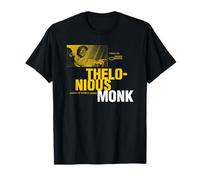 Oficial Blue Note Thelonious Monk Vintage Jazz Álbum Camiseta