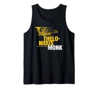 Oficial Blue Note Thelonious Monk Vintage Jazz Álbum Camiseta sin Mangas